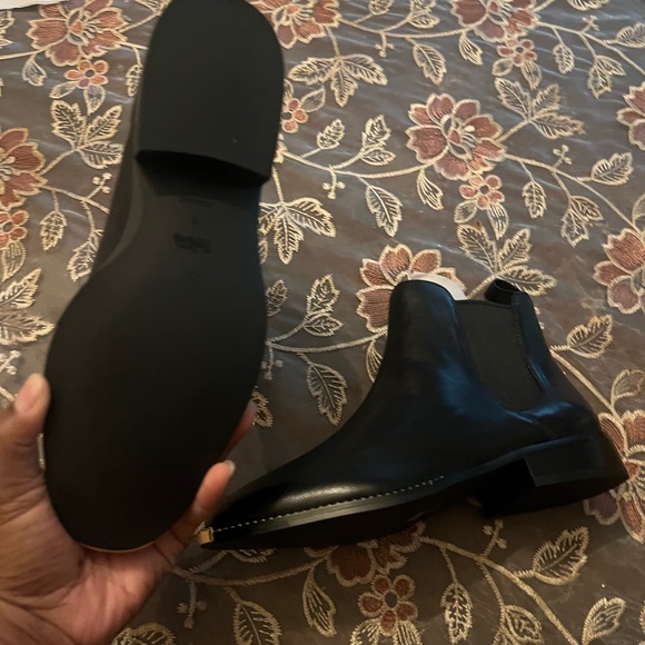 Coach Nichole Leather Ankle Boots Size 6 - Picture 5 of 6